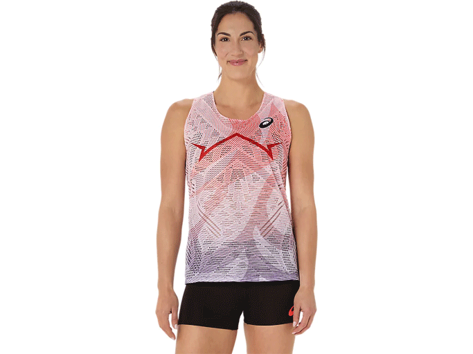 Playera de competencia ASICS Metaspeed Singlet Mujer