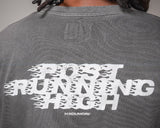 Hermanos Koumori Post Running High Flames Regular T-Shirt Garment Dye