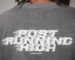 Hermanos Koumori Post Running High Flames Regular T-Shirt Garment Dye