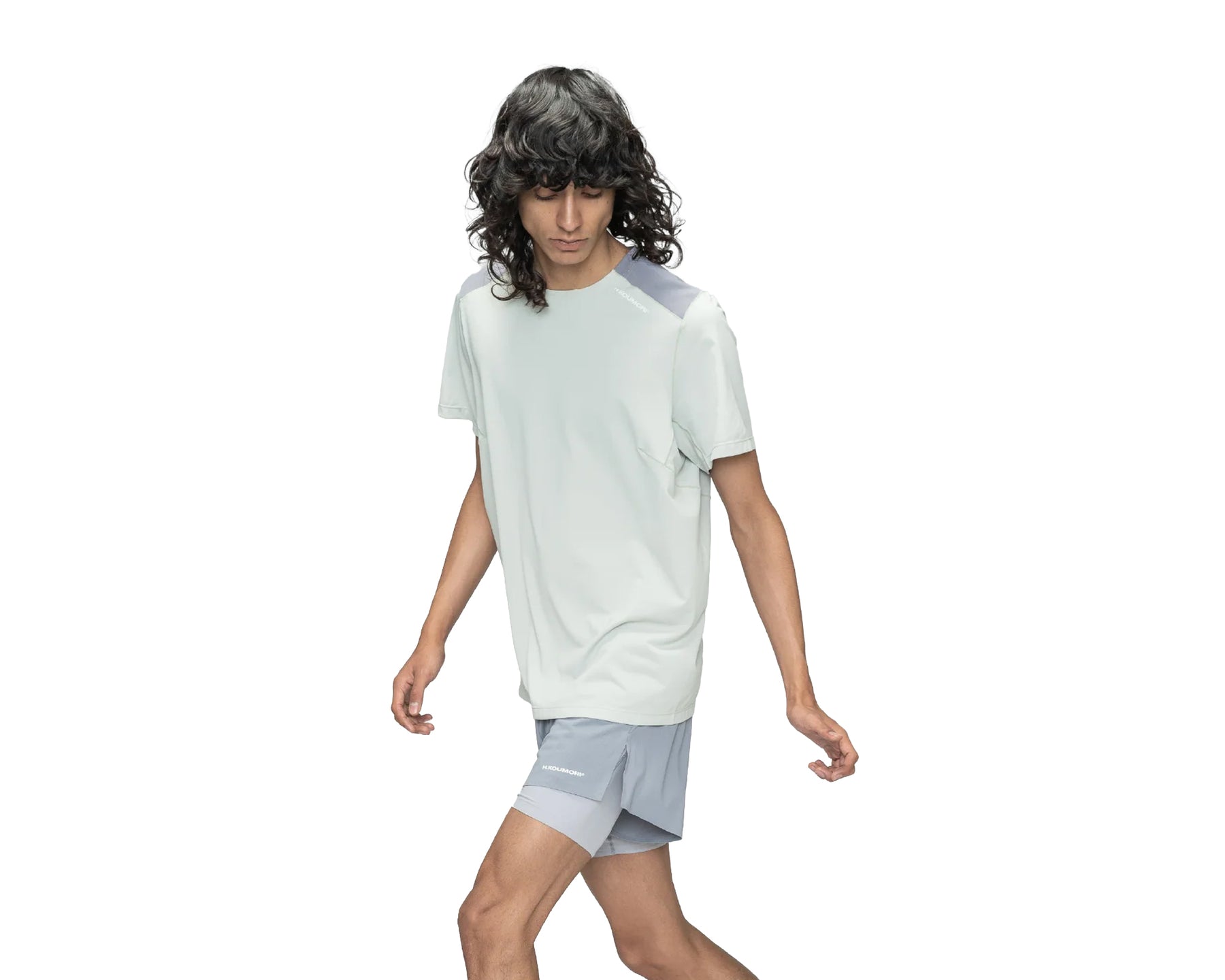Hermanos Koumori Light  T-shirt Mineral Grey / Quicksilver