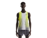 ON Race Singlet Lime Hombre