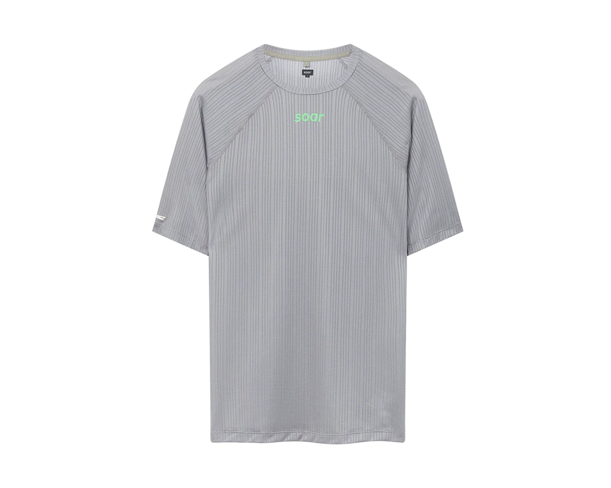 SOAR Race Tee - Hombre Silver/Steel Gray