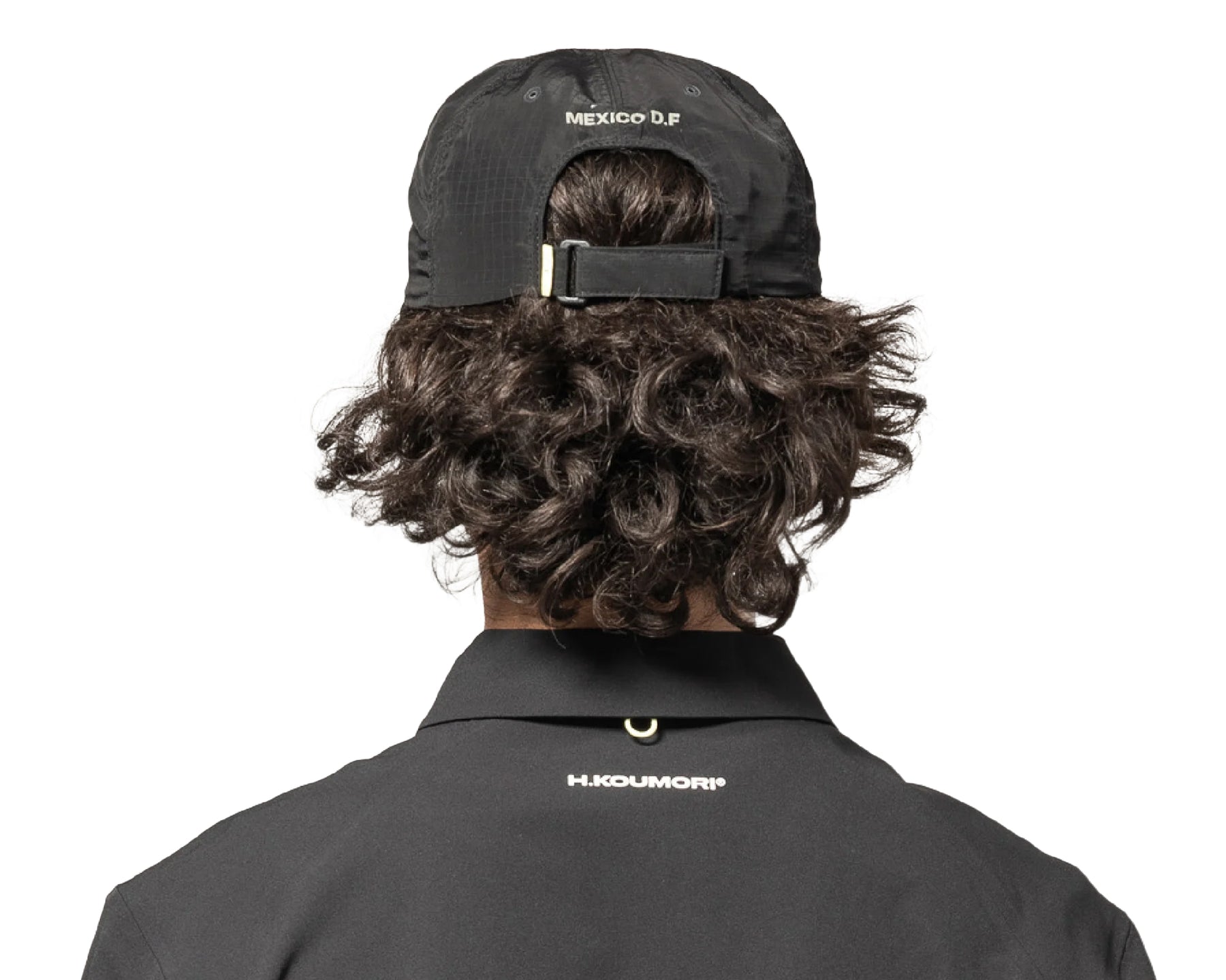 Hermanos Koumori Ripstop Flat Cap Black - Unisex