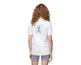 Hermanos Koumori Running Motion Women's RegularT-Shirt White