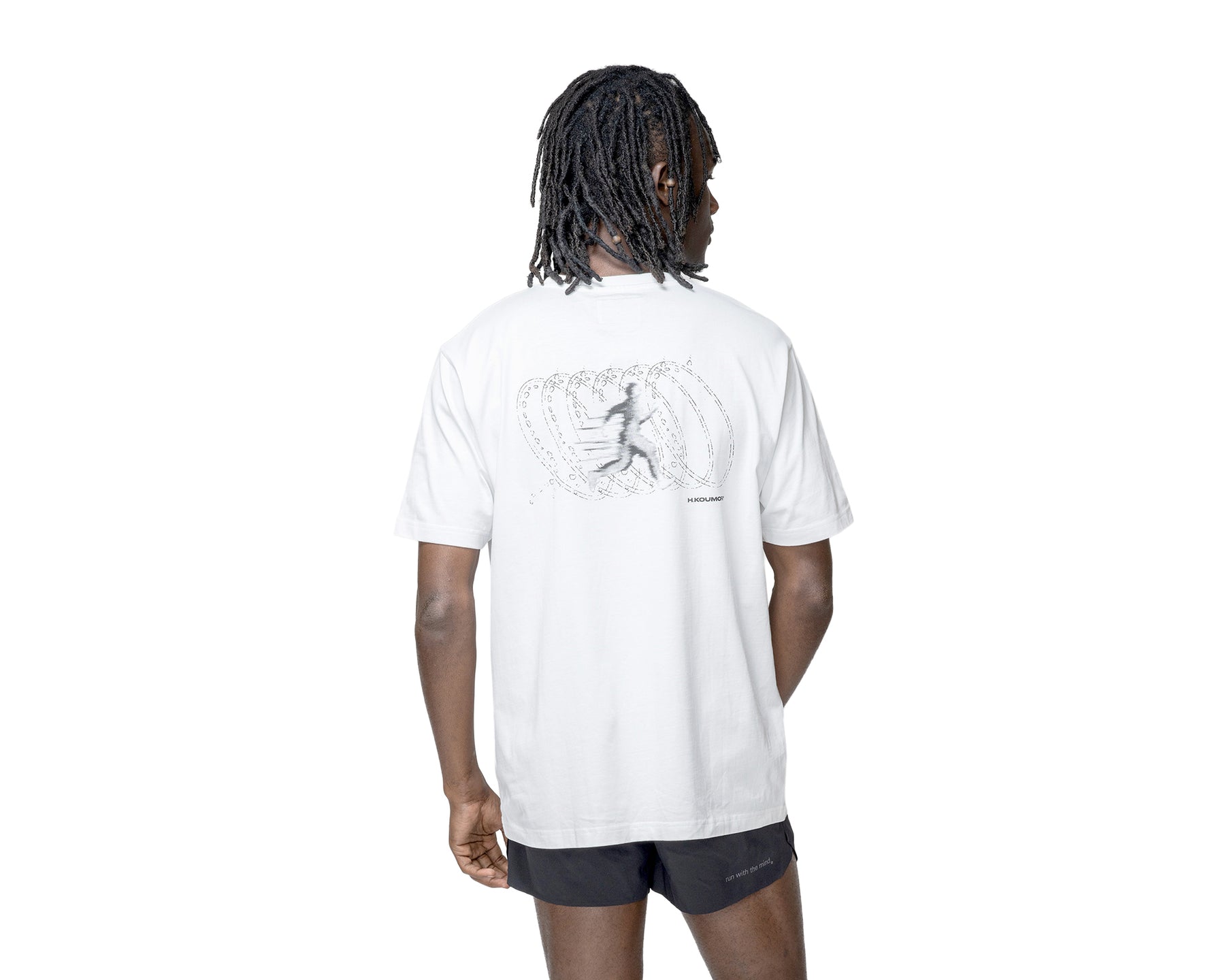 Hermanos Koumori Running Motion RegularT-Shirt White