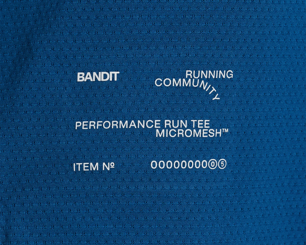 Bandit Micromesh™ Run Tee Aegean - Hombre