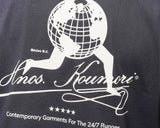 Hermanos Koumori Running World Regular T-shirt Negra