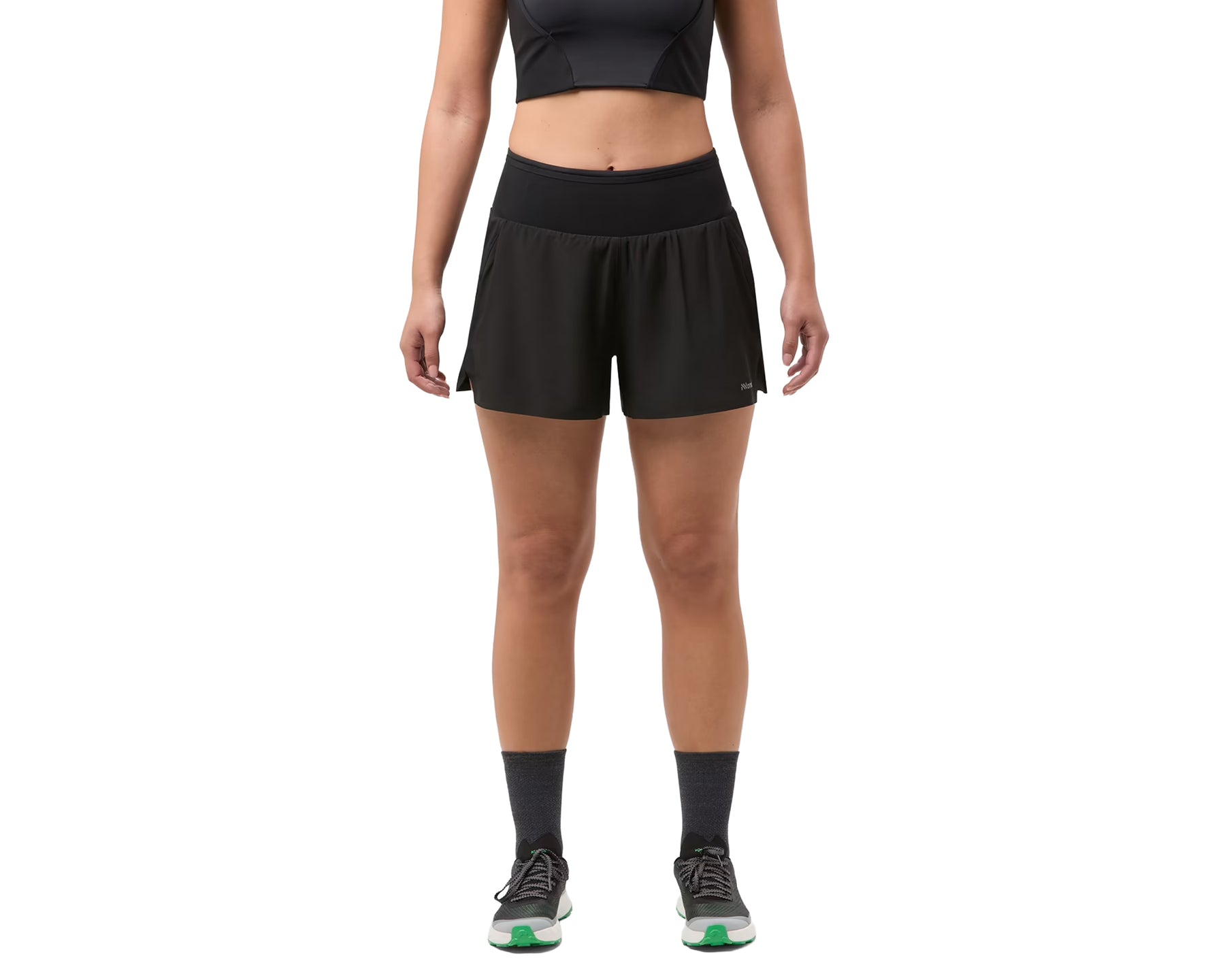 NNORMAL Race Shorts Black Mujer