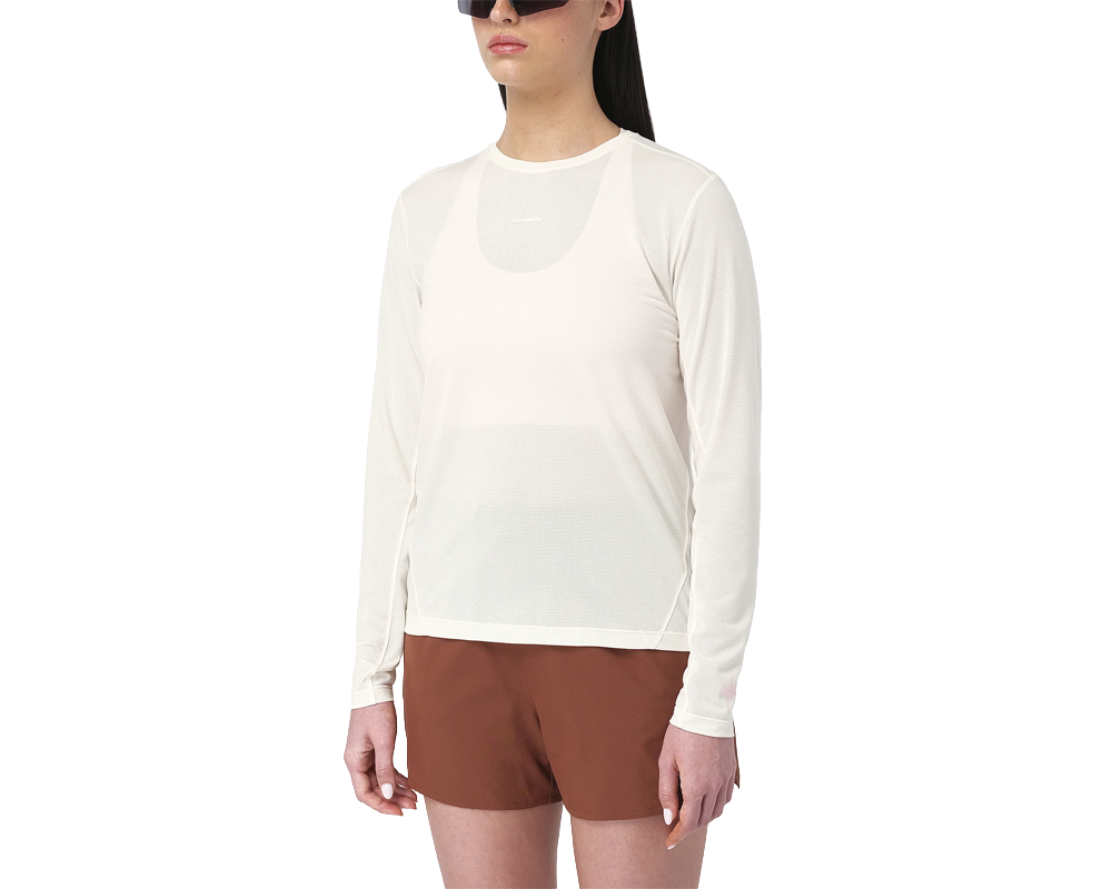 Playera de manga larga Salomon SHAKEout CORE GRAPHIC para mujer