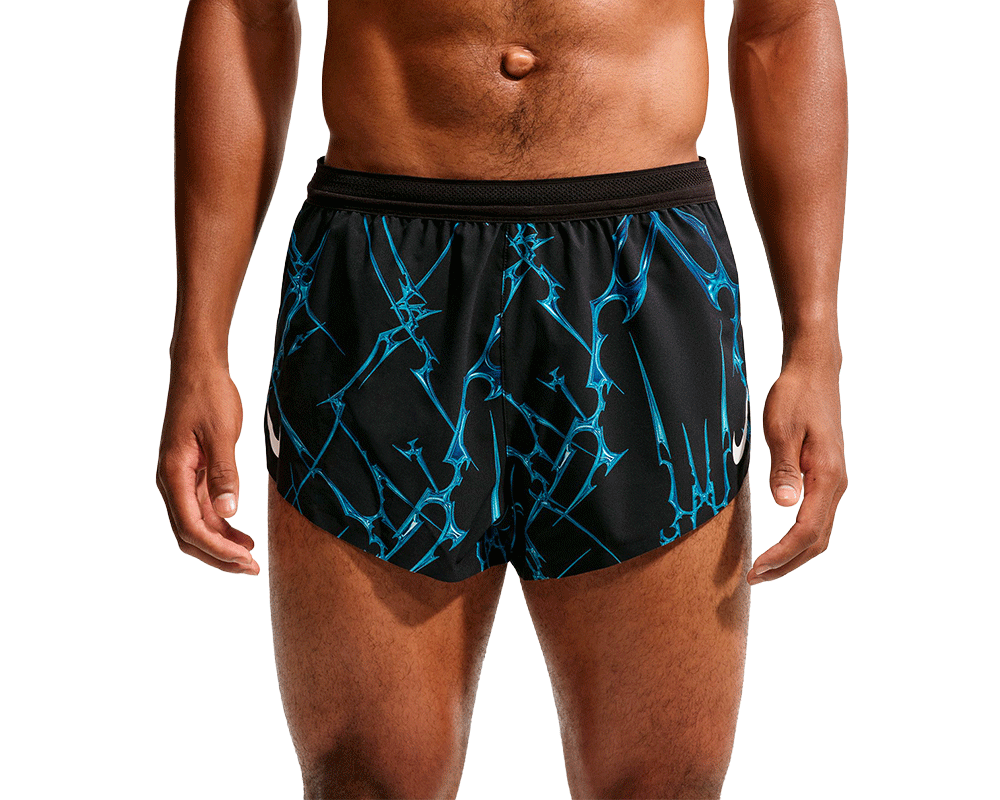 Shorts de correr Nike ADV Dri-FIT Hombre AOP BLACK/WHITE