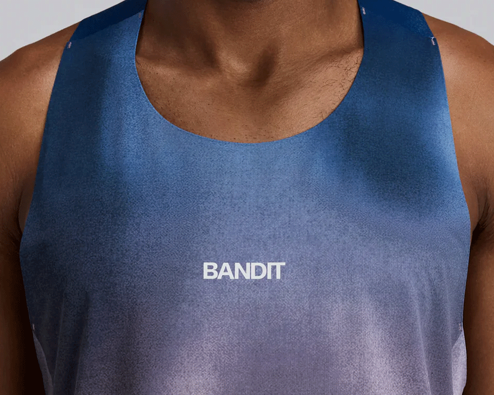 Bandit Specter Shorty Race Singlet Flow State Aegean Multi - Hombre
