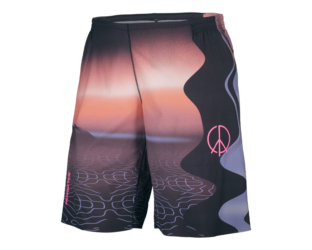 Short de Trail Running 10" SALOMON Edición Especial Courtney ROSE TAUPE