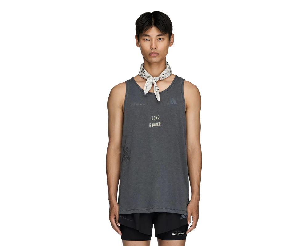 Playera Sin Mangas adidas Running x Song For The Mute para hombre