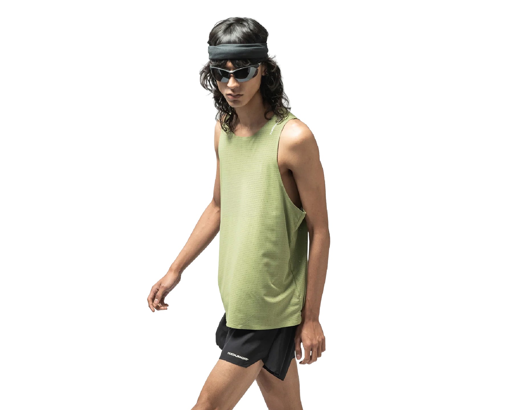 Hermanos Koumori Training Singlet Mosstone