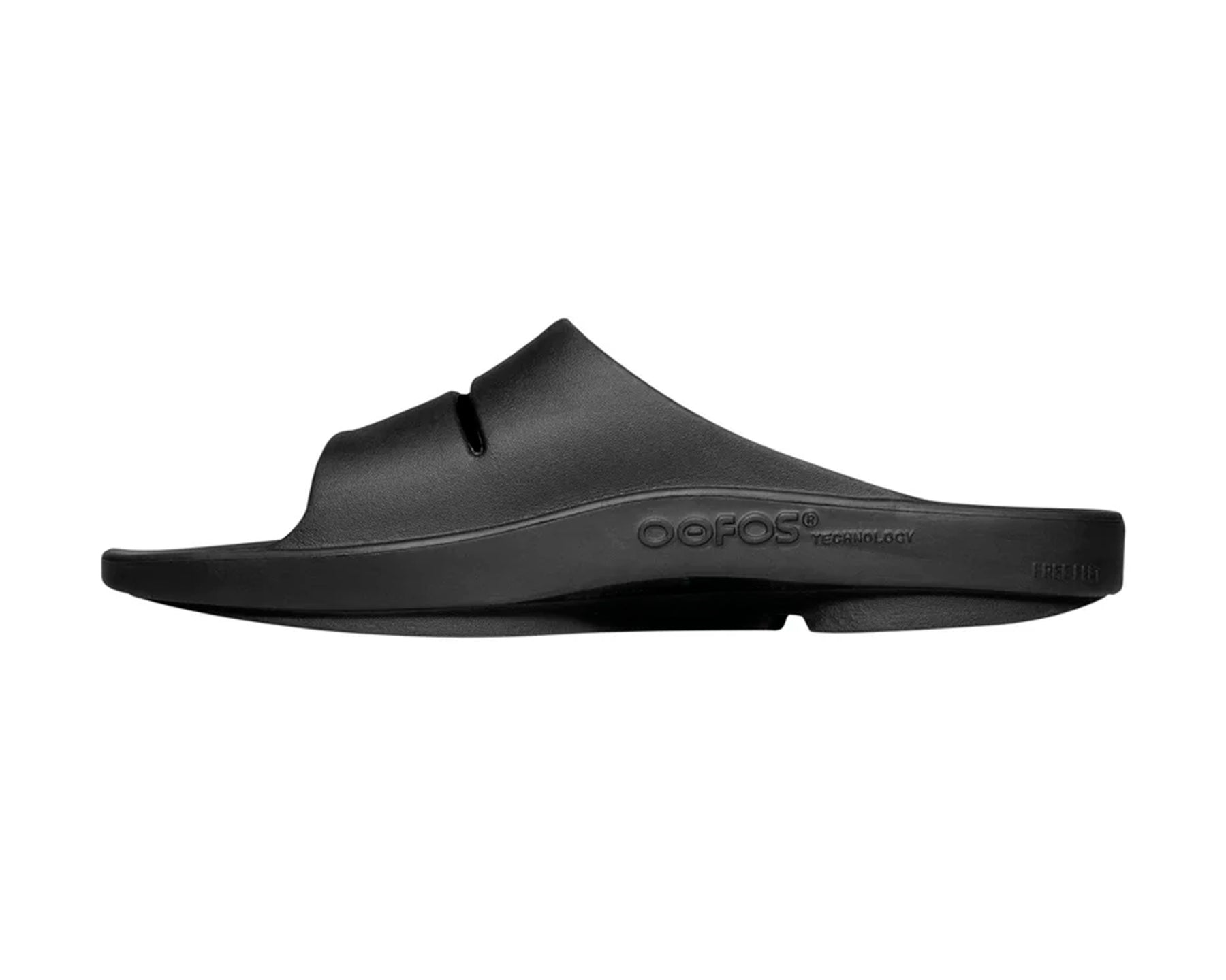 OOFOS OOahh Slide Black - Unisex