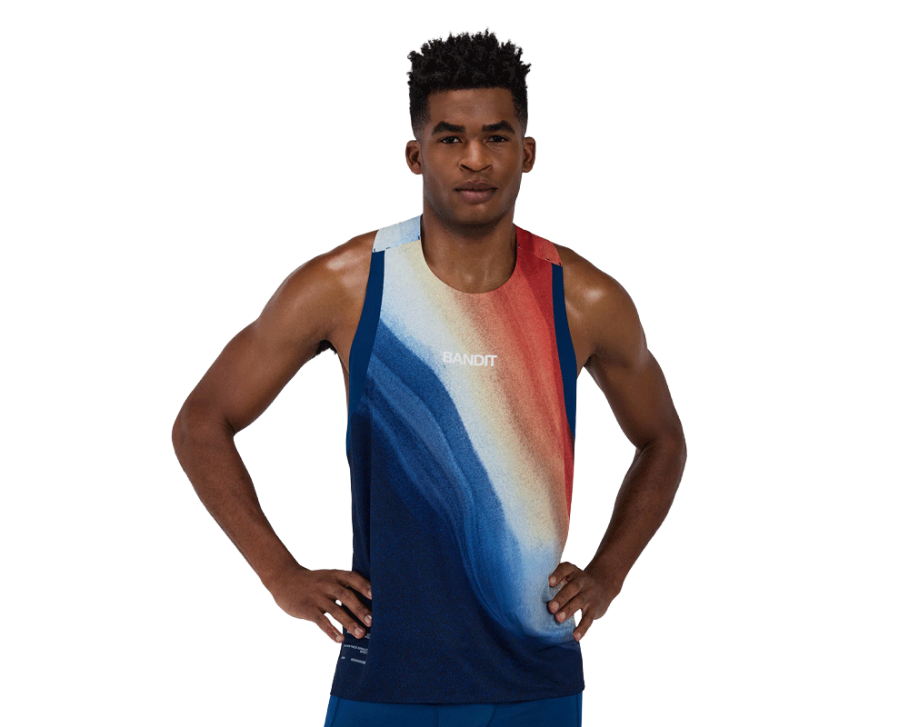Bandit Specter Race Singlet Aegean - Hombre