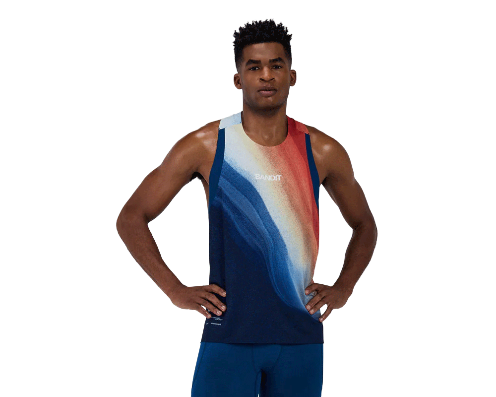 Bandit Specter Race Singlet Aegean - Hombre