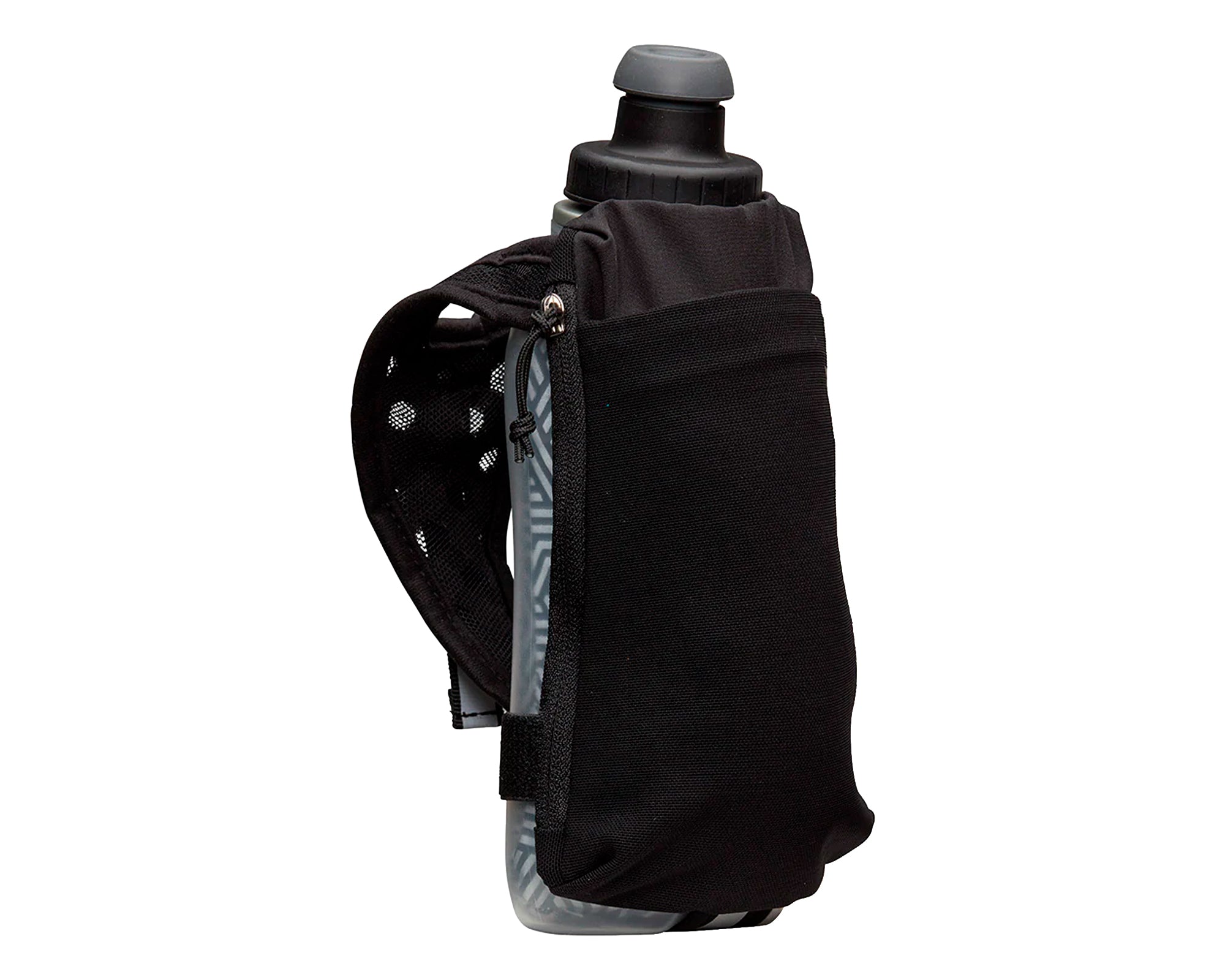 NATHAN SpeedDraw 2 Insulated Flask 12oz Black Silver