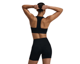 Bandit Stamina-V Square Neck Run Bra Black - Mujer