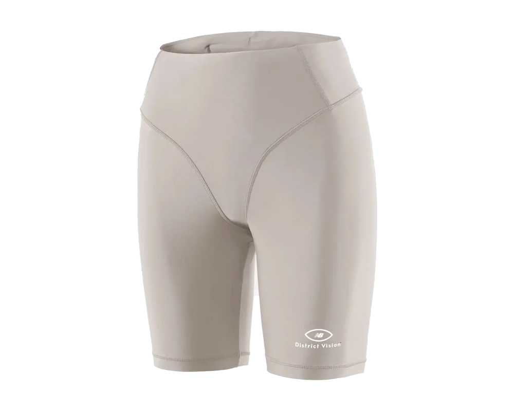 District Vision 7in Pocketed Half Tights Stone para mujer