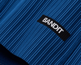 Bandit Striped Cadence 5" Compression Shorts Ink Blue / Aegean