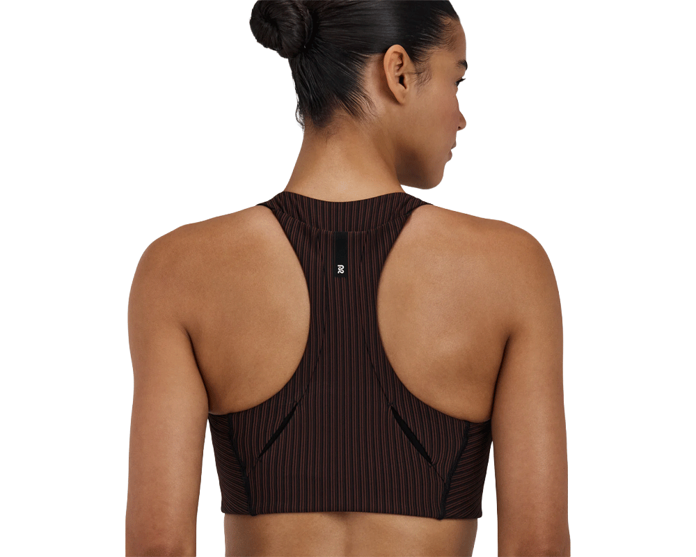 Bandit Striped Cadence Longline Bra Cacao / Black - Mujer