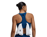 Bandit Striped Cadence Longline Bra Ink Blue / Aegean - Mujer
