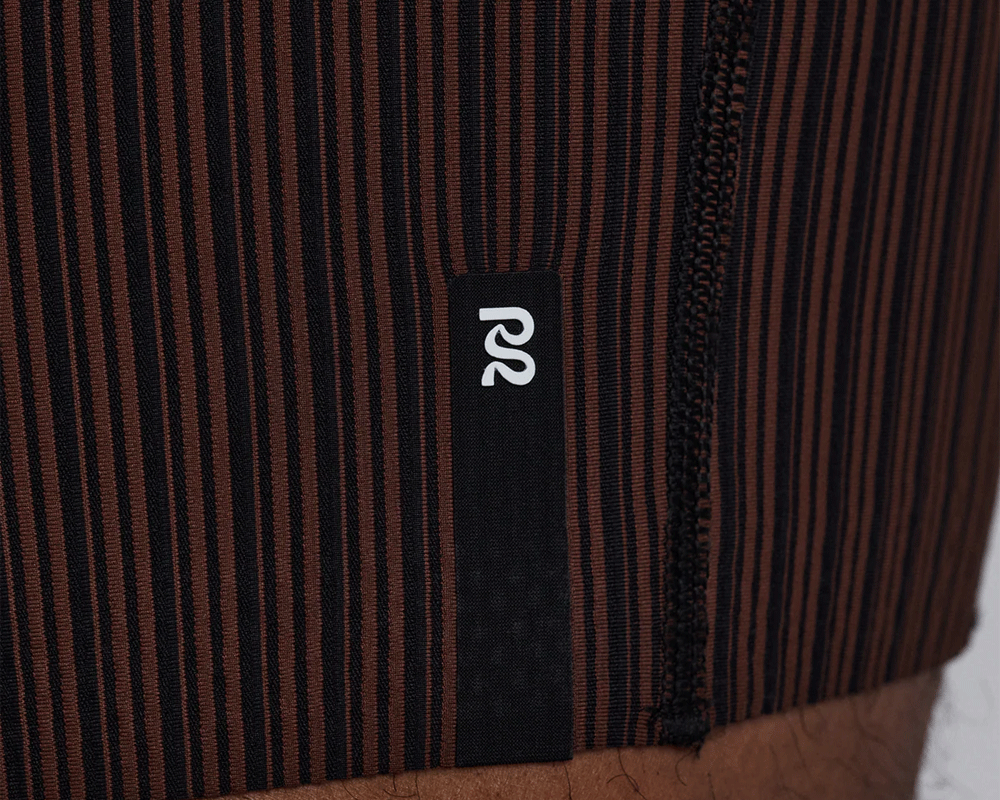 Bandit Striped Cadence™ 7 Pocket Lined Half Tights  Cacao / Black - Hombre