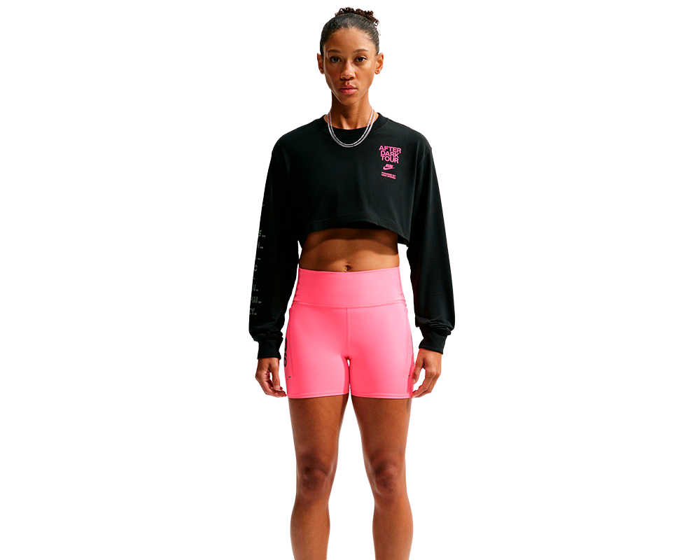 Playera Nike After Dark Tour Manga Larga Mujer