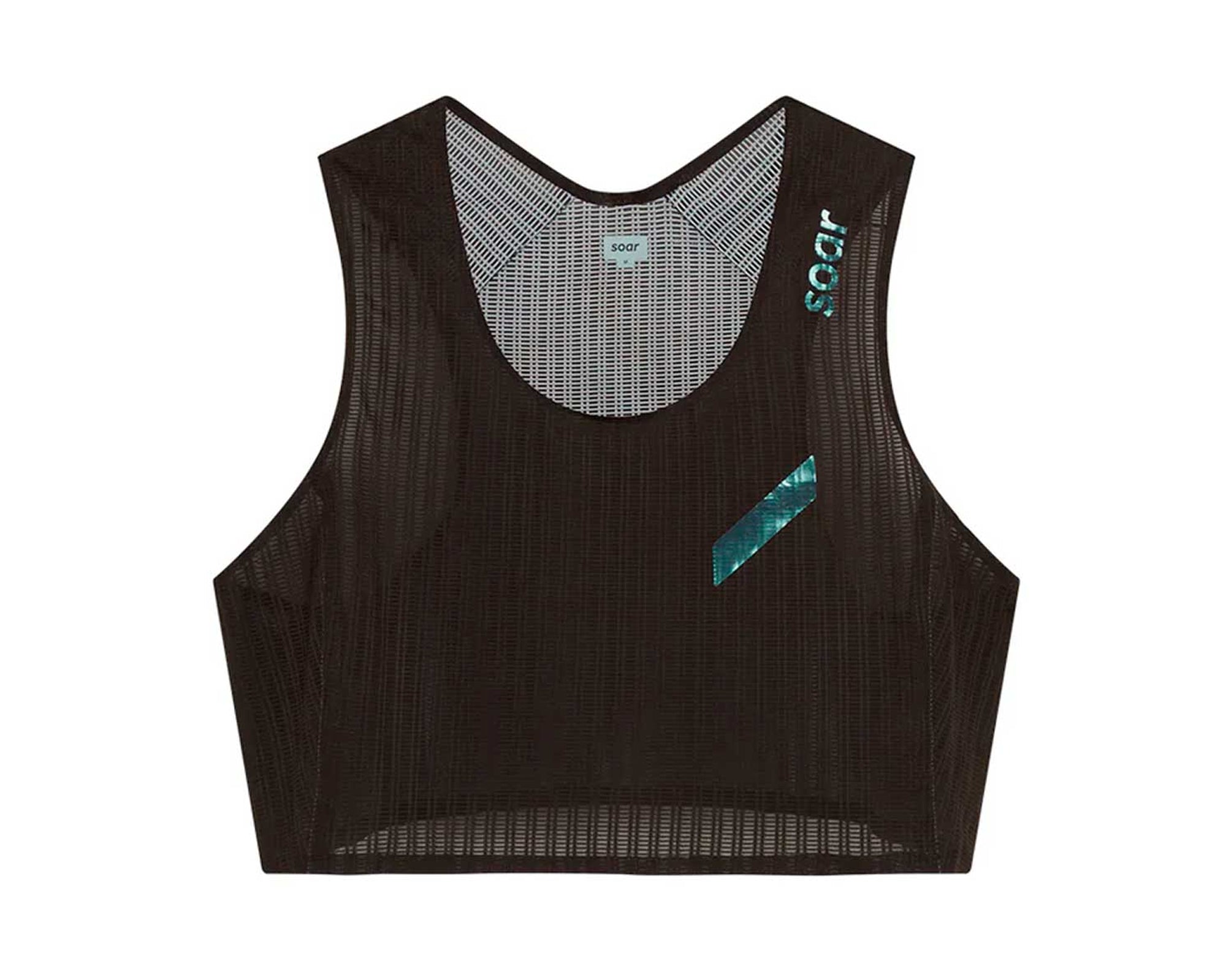 SOAR Crop Vest '26 - Mujer Black