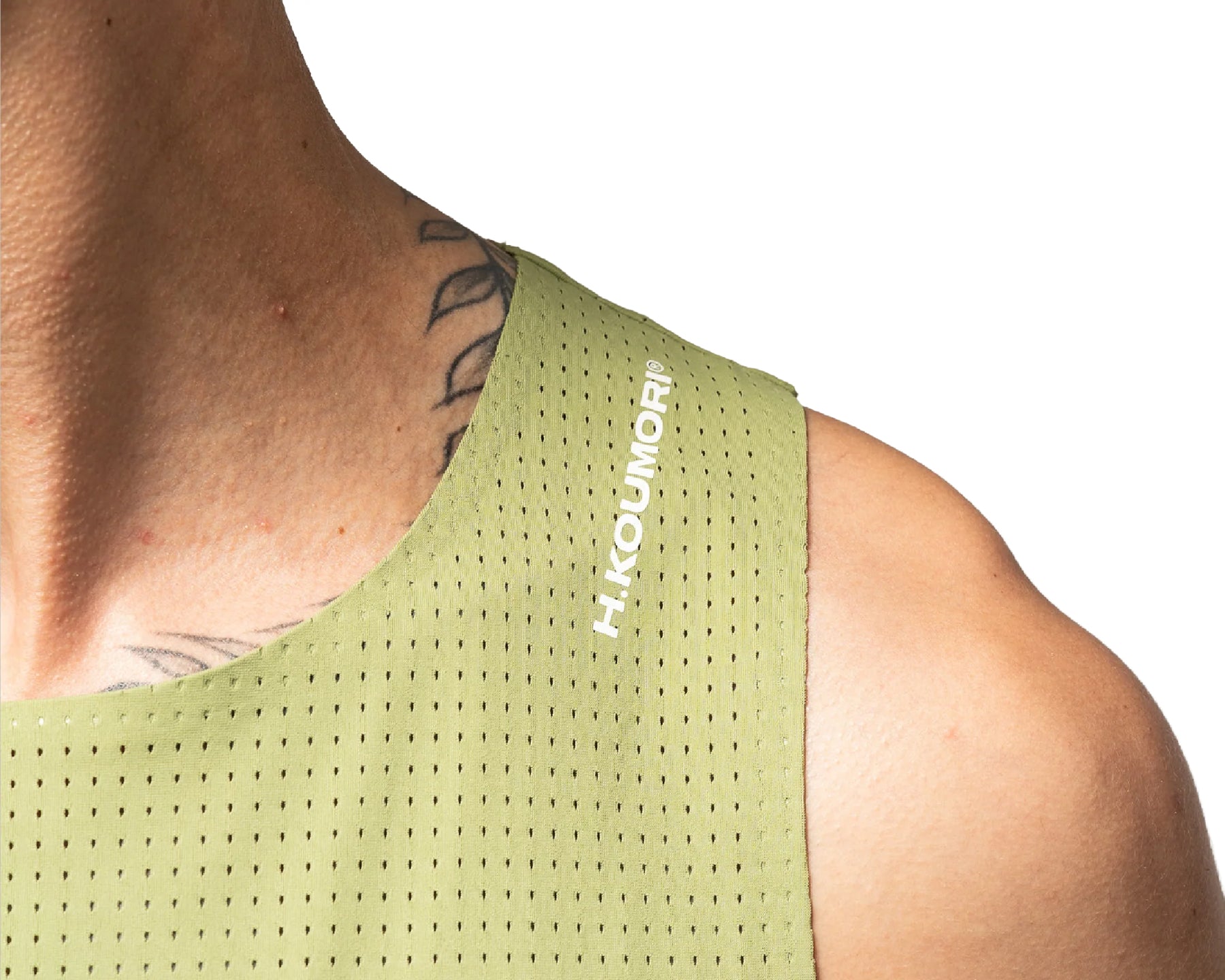 Hermanos Koumori Training Singlet Mosstone - Hombre