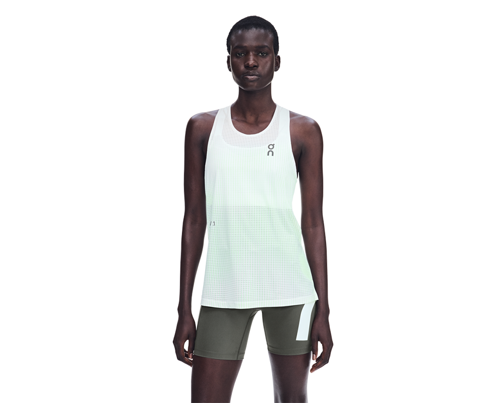 Playera de competencia sin mangas On LN1 para mujer