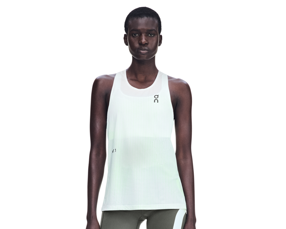 Playera de competencia sin mangas On LN1 para mujer