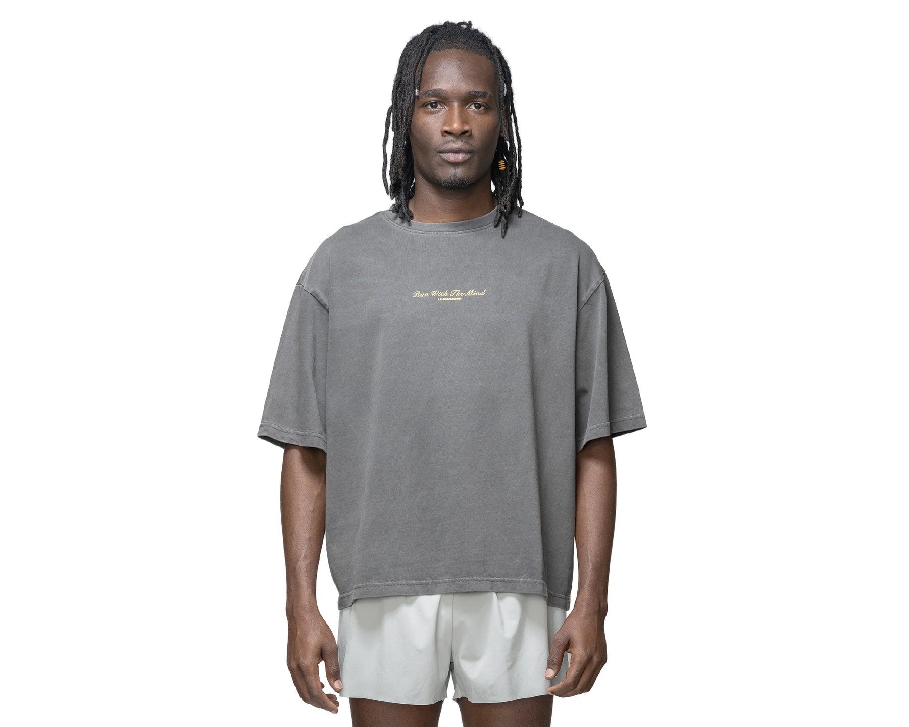 Koumori Brothers Slogan Boulder T-Shirt Garment Dye