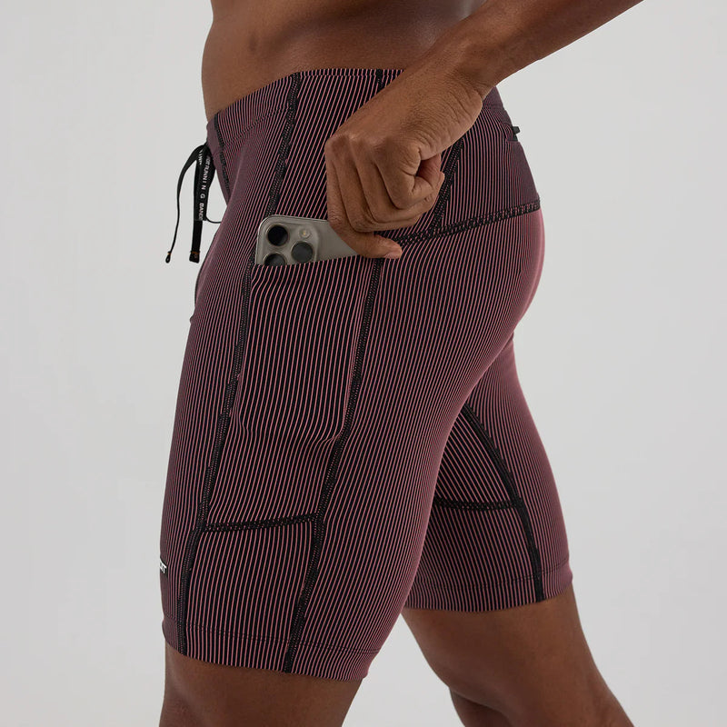 Striped Cadence™ 7 Pocket Half Tights · Hombre