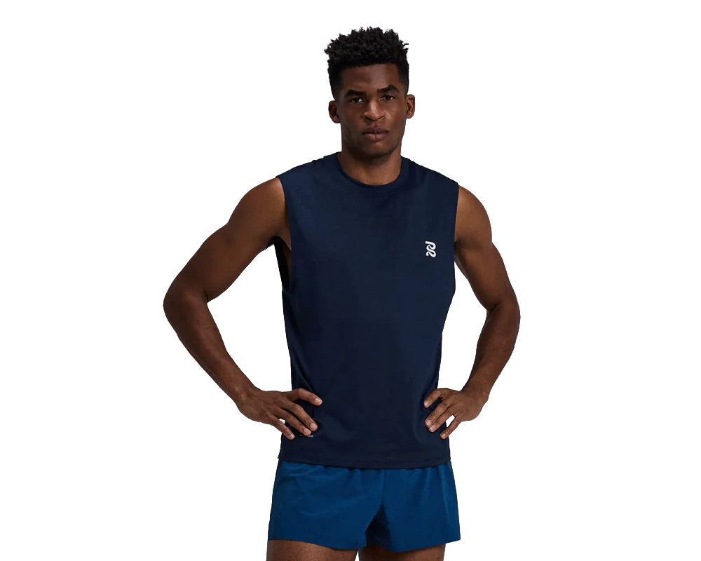 Bandit Micromesh Run Tank NY Navy - Hombre