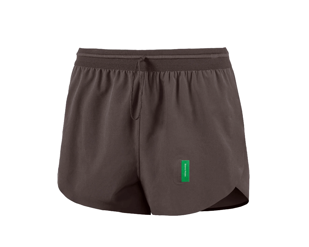 District Vision 2" Split Shorts - Mujer Dark Taupe