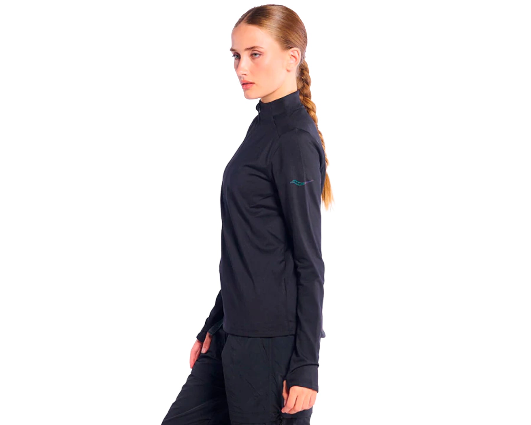 SAUCONY Triumph Brushed 1/2 ZIP - Mujer