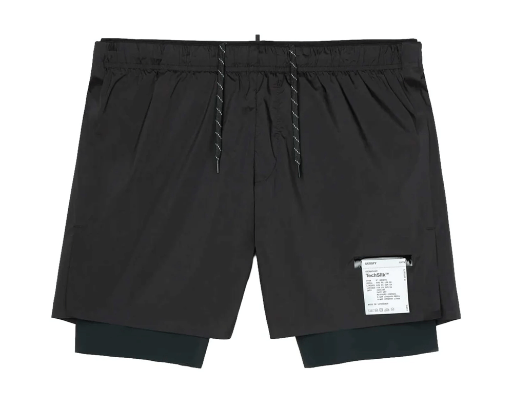 Short deportivo Satisfy TechSilk™ 8" Black