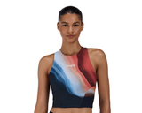 Bandit Stamina Race Crop - Thermal Field Rusted Apricot - Mujer