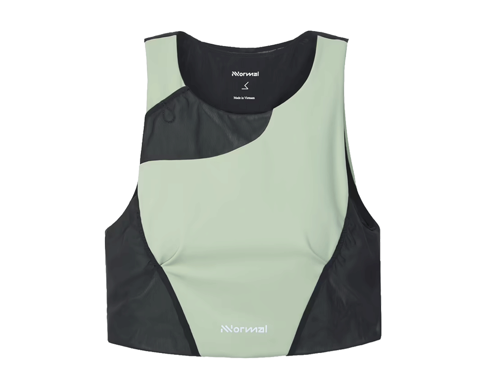 Nnormal Trail Crop Top 02 - Mujer Green