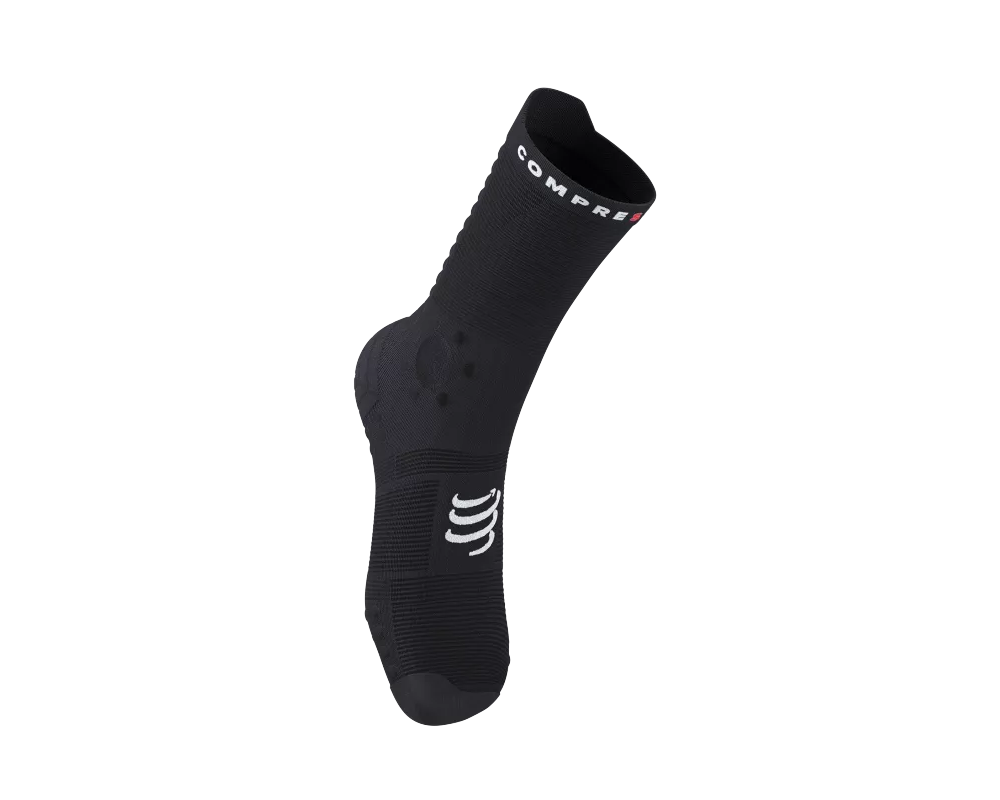 Calcetines Compressports  Pro Racing Socks Black V4.0 Trail