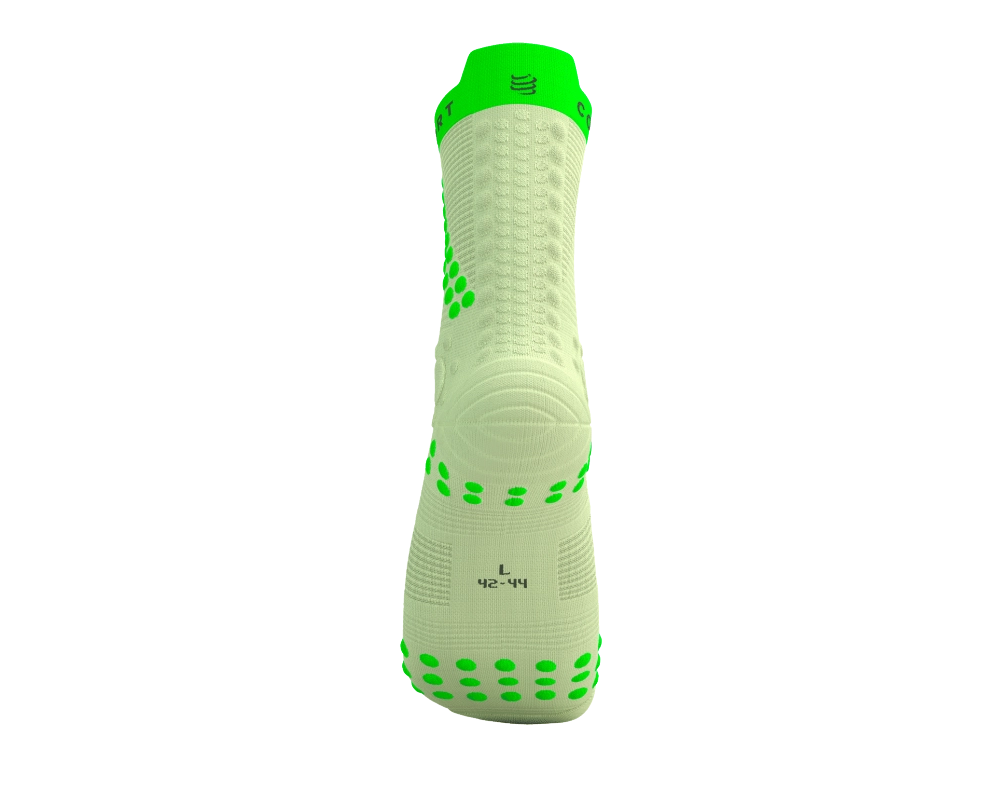 Calcetines Compressports  Pro Racing Socks Neon Green V4.0 Trail