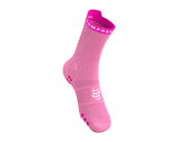 Calcetines Compressports  Pro Racing Socks Neon Pink V4.0 Trail