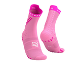 Calcetines Compressports  Pro Racing Socks Neon Pink V4.0 Trail