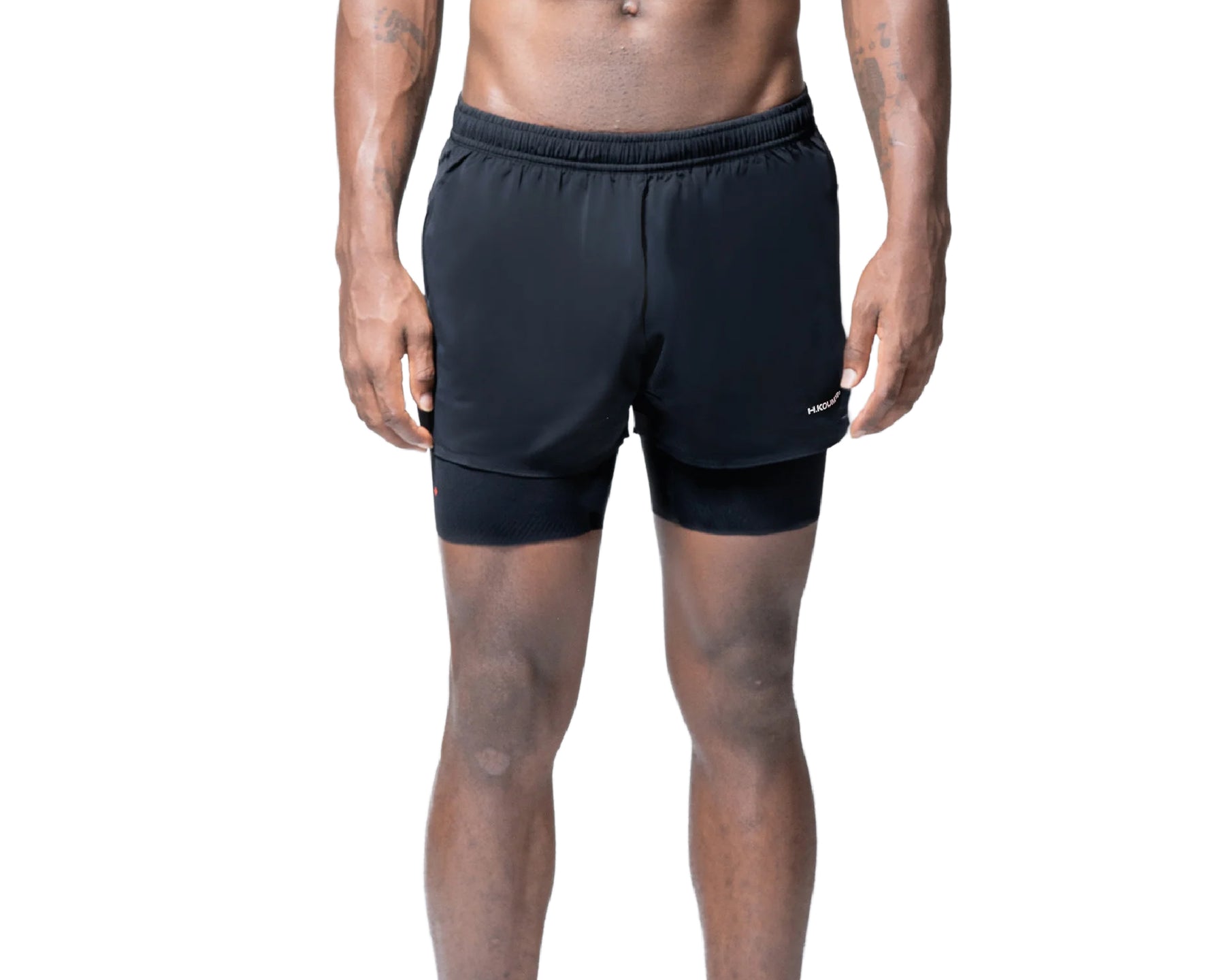 Hermanos Koumori Shorts De Entrenamiento Negro