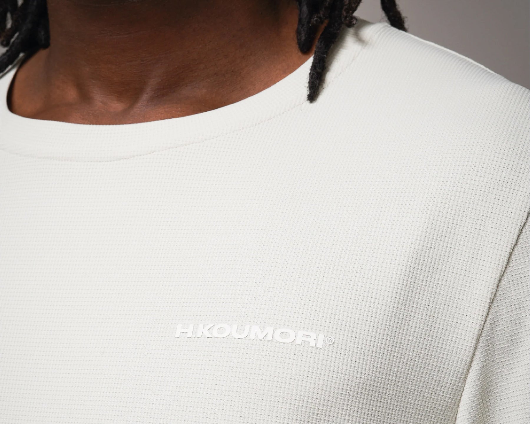 Hermanos Koumori Running  Motion Trainning-Shirt Glaciar Grey