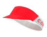 Visera deportiva Compressport Pro Racing Fluo Red Unisex