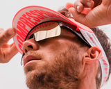 Visera deportiva Compressport Pro Racing Fluo Red Unisex