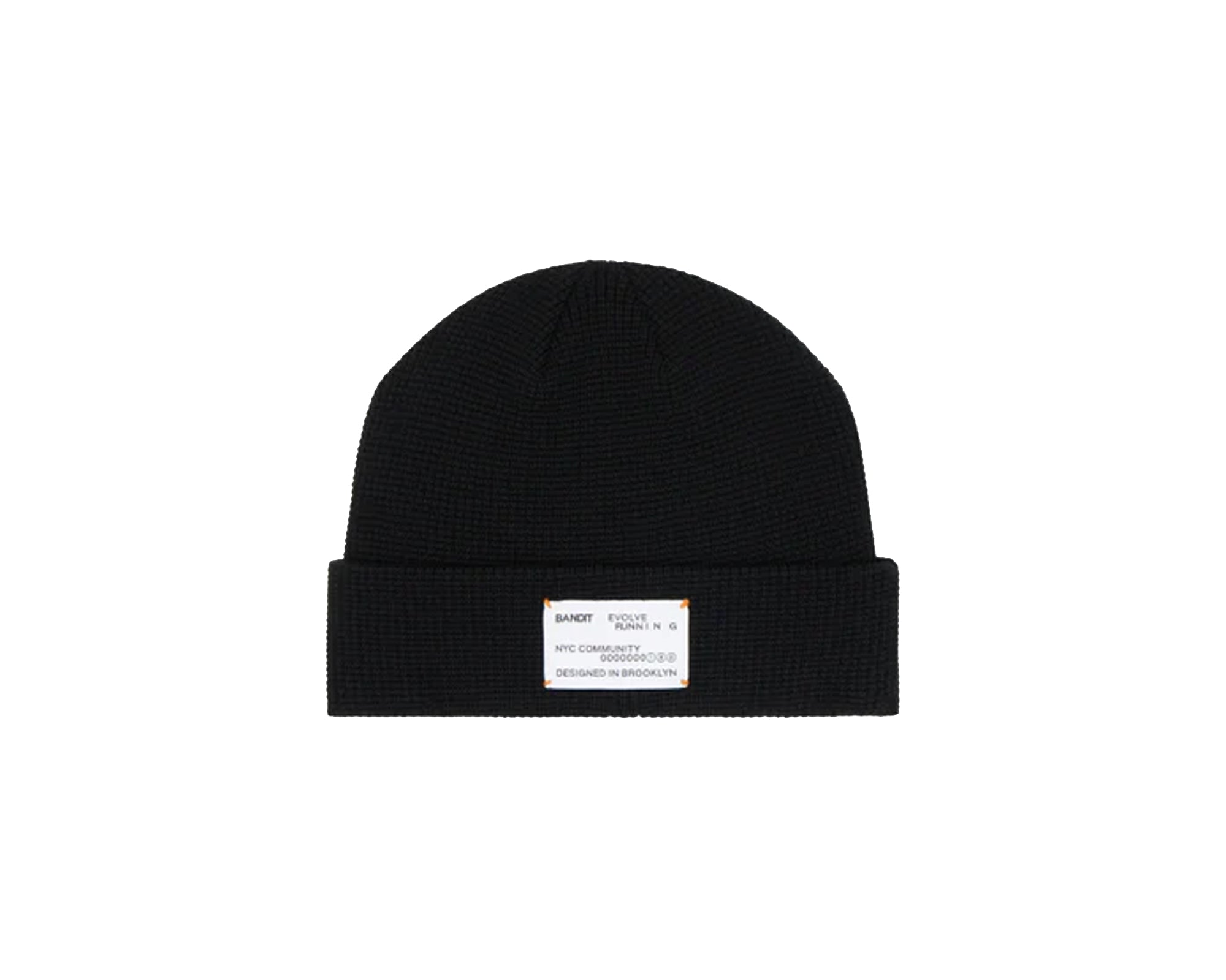 Bandit Waffle Beanie Black - Unisex